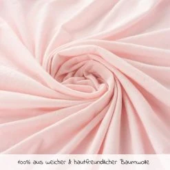 LaLoona Spannbetttuch für kleine Matratzen 40 x 90 cm - Rosa -Wohnen & Schlafen Verkäufe laloona spannbetttuch fur kleine matratzen 40 x 90 cm rosa 563702 d2