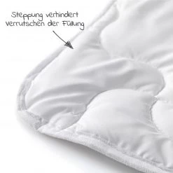 LaLoona Steppbett-Set Premium Complete 100 x 135 + 40 x 60 cm - Weiß -Wohnen & Schlafen Verkäufe laloona steppbett set premium complete 100 x 135 40 x 60 cm weiss 481 5008 00 d3