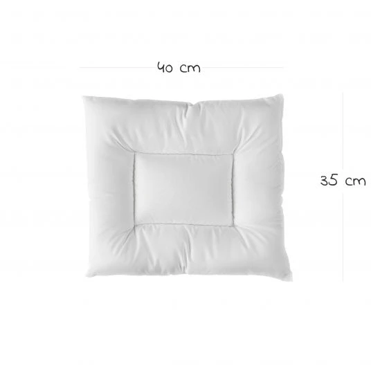 LaLoona Steppbett-Set Premium Complete 80 x 80 + 35 x 40 cm - Weiß 3 LaLoona Steppbett-Set Premium Complete 80 x 80 + 35 x 40 cm - Weiß – Bild 3