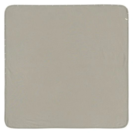 Lässig Babydecke Interlock Blanket 80 x 80 cm - Speckles Olive 4 Lässig Babydecke Interlock Blanket 80 x 80 cm - Speckles Olive – Bild 4