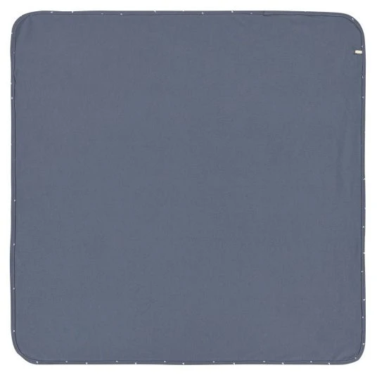 Lässig Babydecke Interlock Blanket 80 x 80 cm - Triangle Blue 4 Lässig Babydecke Interlock Blanket 80 x 80 cm - Triangle Blue – Bild 4