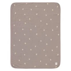 Lässig Babydecke Muselin Blanket GOTS 75 x 100 cm - Spots Taupe