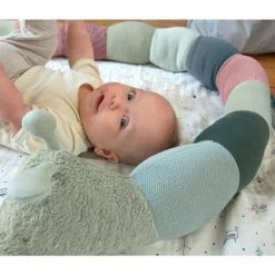 Lässig Strick-Bettschlange aus Bio-Baumwolle - Fridolin die Raupe - Garden Explorer -Wohnen & Schlafen Verkäufe lassig strick bettschlange aus bio baumwolle fridolin die raupe garden explorer 1542015933 d5