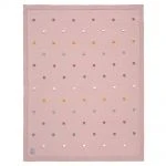 Lässig Strick-Kuscheldecke aus Bio-Baumwolle 80 x 110 cm - Dots - Light Mint 5 Lässig Strick-Kuscheldecke aus Bio-Baumwolle 80 x 110 cm - Dots - Light Mint – Bild 5