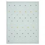 Lässig Strick-Kuscheldecke aus Bio-Baumwolle 80 x 110 cm - Dots - Dusky Pink 4 Lässig Strick-Kuscheldecke aus Bio-Baumwolle 80 x 110 cm - Dots - Dusky Pink – Bild 4