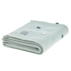 Lässig Strick-Kuscheldecke aus Bio-Baumwolle 80 x 110 cm - Dots - Light Mint 7 Lässig Strick-Kuscheldecke aus Bio-Baumwolle 80 x 110 cm - Dots - Light Mint -Wohnen & Schlafen Verkäufe lassig strick kuscheldecke aus bio baumwolle 80 x 110 cm dots light mint 1542005561 d2