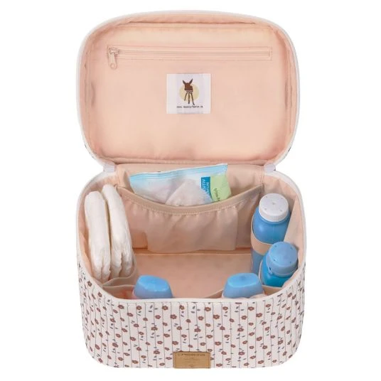 Lässig Wickeltisch Organizer / Utensilo Nursery Caddy To Go - Flowers White 3 Lässig Wickeltisch Organizer / Utensilo Nursery Caddy To Go - Flowers White – Bild 3