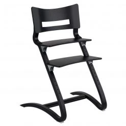 Leander Hochstuhl Classic stabil, individuell einstellbar, mitwachsend - Schwarz - Kollektion 2022
