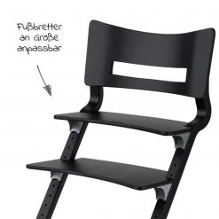 Leander Hochstuhl Classic stabil, individuell einstellbar, mitwachsend - Schwarz - Kollektion 2022 -Wohnen & Schlafen Verkäufe leander hochstuhl classic stabil individuell einstellbar mitwachsend schwarz 300000 02 d2