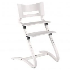 Leander Hochstuhl Classic stabil, individuell einstellbar, mitwachsend - Weiß - Kollektion 2022