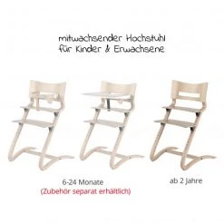 Leander Hochstuhl Classic stabil, individuell einstellbar, mitwachsend - Whitewash - Kollektion 2022 -Wohnen & Schlafen Verkäufe leander hochstuhl classic stabil individuell einstellbar mitwachsend whitewash 300000 01 d3