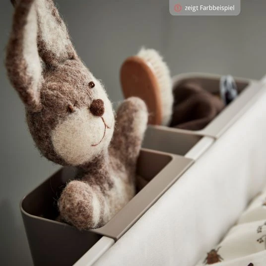 Leander Organisationselemente 3 er Pack mit 1 langen Schiene - Dusty Grey - Kollektion 2022 6 Leander Organisationselemente 3 er Pack mit 1 langen Schiene - Dusty Grey - Kollektion 2022 – Bild 6