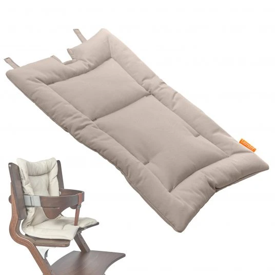Leander Sitzkissen für Hochstuhl Classic - Cappuccino - Kollektion 2022 1 Leander Sitzkissen für Hochstuhl Classic - Cappuccino - Kollektion 2022