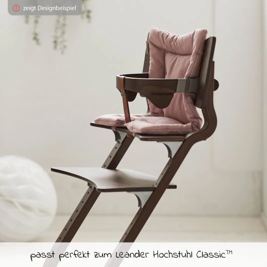 Leander Sitzkissen für Hochstuhl Classic - Dusty Rose - Kollektion 2022 4 Leander Sitzkissen für Hochstuhl Classic - Dusty Rose - Kollektion 2022 – Bild 4