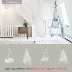 Leander Wiege Classic inkl. Matratze & Deckenhaken - Weiß - Kollektion 2022 -Wohnen & Schlafen Verkäufe leander wiege classic inkl matratze deckenhaken weiss 100041 d5
