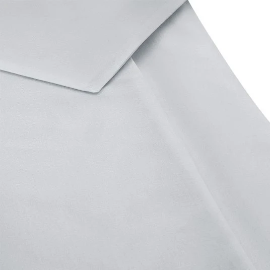 Makian Bettwäsche 80 x 80 cm - Uni - Grau 4 Makian Bettwäsche 80 x 80 cm - Uni - Grau – Bild 4