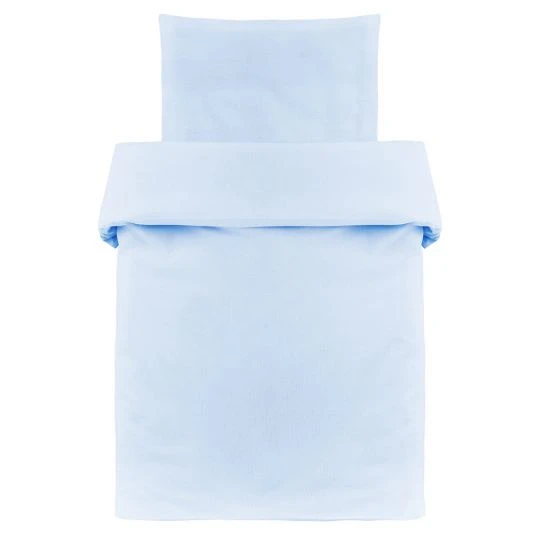 Makian Bettwäsche 80 x 80 cm - Uni Hellblau 1 Makian Bettwäsche 80 x 80 cm - Uni Hellblau