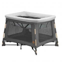 Maxi-Cosi 3 in 1 Reisebett Swift Reisebett, Beistellbett, Laufstall mit Matratze & Tragetasche nur 7 kg - Beyond Graphite - Kollektion 2022