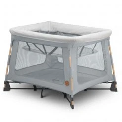 Maxi-Cosi 3 in 1 Reisebett Swift Reisebett, Beistellbett, Laufstall mit Matratze & Tragetasche nur 7 kg - Beyond Grey - Kollektion 2022