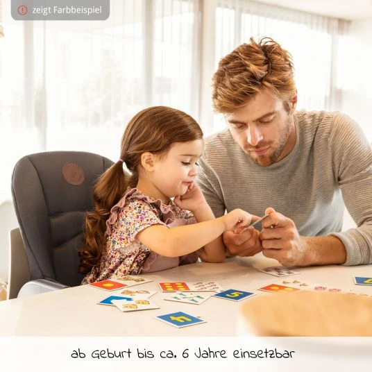 Maxi-Cosi 6in1 Hochstuhl Minla mitwachsend ab Geburt-6 Jahre Hochstuhl, Babyliege mit Liegefunktion & Tablett - Essential Grey - Kollektion 2022 4 Maxi-Cosi 6in1 Hochstuhl Minla mitwachsend ab Geburt-6 Jahre Hochstuhl, Babyliege mit Liegefunktion & Tablett - Essential Grey - Kollektion 2022 – Bild 4