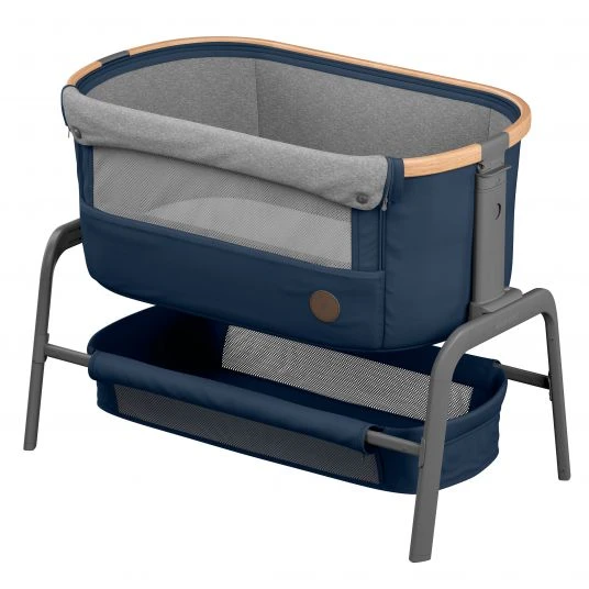Maxi-Cosi Beistellbett Iora klappbar, inkl. Matratze & Reisetasche - Essential Blue - Kollektion 2022 1 Maxi-Cosi Beistellbett Iora klappbar, inkl. Matratze & Reisetasche - Essential Blue - Kollektion 2022