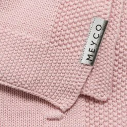 Meyco Baumwoll-Decke 75 x 100 cm - Knots - Rosa -Wohnen & Schlafen Verkäufe meyco baumwoll decke 75 x 100 cm knots rosa 2733052 d2