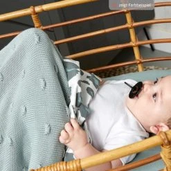 Meyco Baumwoll-Decke 75 x 100 cm - Knots - Rosa -Wohnen & Schlafen Verkäufe meyco baumwoll decke 75 x 100 cm knots rosa 2733052 d3