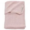 Meyco Baumwoll-Decke 75 x 100 cm - Relief Mixed - Rosa