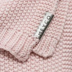 Meyco Baumwoll-Decke 75 x 100 cm - Relief Mixed - Rosa -Wohnen & Schlafen Verkäufe meyco baumwoll decke 75 x 100 cm relief mixed rosa 2733083 d2