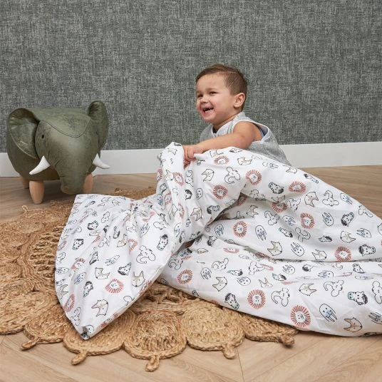 Meyco Bettwäsche 100 x 135 cm - Animals 2 Meyco Bettwäsche 100 x 135 cm - Animals – Bild 2