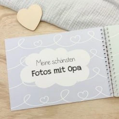 Mintkind Erinnerungsbuch / Familienbuch / Babybuch - Ich und mein Opa -Wohnen & Schlafen Verkäufe mintkind erinnerungsbuch familienbuch babybuch ich und mein opa b 10 d5