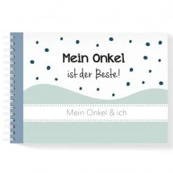 Mintkind Erinnerungsbuch / Familienbuch / Babybuch- Mein Onkel und ich