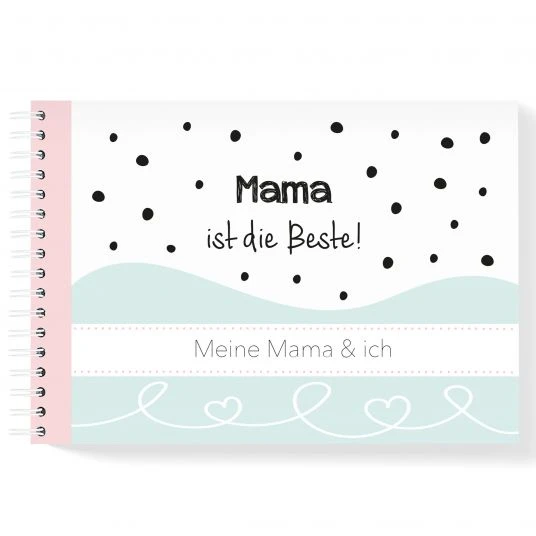 Mintkind Erinnerungsbuch / Familienbuch / Babybuch - Meine Mama und ich 1 Mintkind Erinnerungsbuch / Familienbuch / Babybuch - Meine Mama und ich
