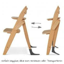 Moji Hochstuhl Yippy Trunk - flach klappbar, mitwachsend, Vollholz - Oak -Wohnen & Schlafen Verkäufe moji hochstuhl yippy trunk flach klappbar mitwachsend vollholz oak 12003302209 d2