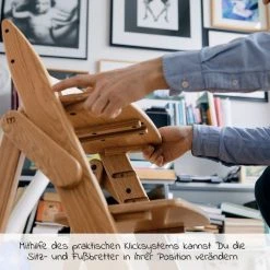 Moji Hochstuhl Yippy Trunk - flach klappbar, mitwachsend, Vollholz - Oak -Wohnen & Schlafen Verkäufe moji hochstuhl yippy trunk flach klappbar mitwachsend vollholz oak 12003302209 d5