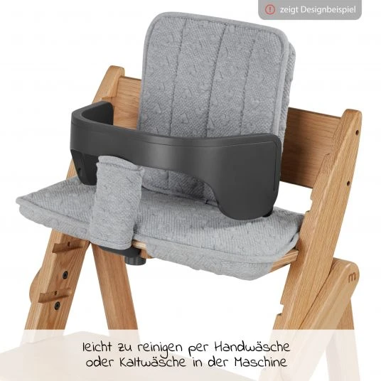 Moji Kissen Set (Bezüge für Schutzbügel, Rückenlehne und Sitz) für Yippy Hochstuhl - Heart 4 Moji Kissen Set (Bezüge für Schutzbügel, Rückenlehne und Sitz) für Yippy Hochstuhl - Heart – Bild 4