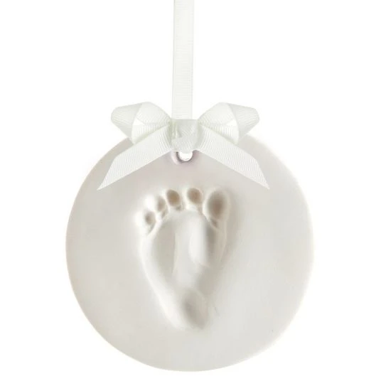 Pearhead Baby-Abdruck-Anhänger Keepsake - Weiß 1 Pearhead Baby-Abdruck-Anhänger Keepsake - Weiß
