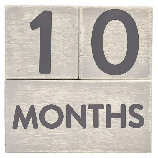 Pearhead Meilenstein Foto-Würfel für Schwangerschaft & Baby 1 Pearhead Meilenstein Foto-Würfel für Schwangerschaft & Baby