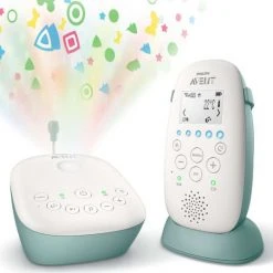 Philips Avent Babyphone DECT mit Smart Eco Mode & Projektor - SCD731/26