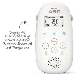Philips Avent Babyphone DECT mit Smart Eco Mode - SCD715/26 -Wohnen & Schlafen Verkäufe philips avent babyphone dect mit smart eco mode scd715 26 scd715 26 d2