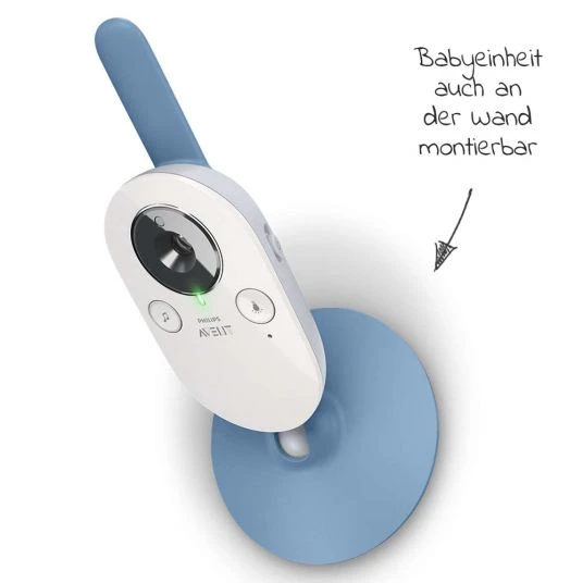 Philips Avent Video-Babyphone mit Kamera - digital 3,5 Zoll - SCD845/26 4 Philips Avent Video-Babyphone mit Kamera - digital 3,5 Zoll - SCD845/26 – Bild 4