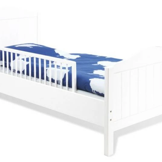 Pinolino Bettschutzgitter Comfort Weiß 120 cm - Buche massiv 2 Pinolino Bettschutzgitter Comfort Weiß 120 cm - Buche massiv – Bild 2