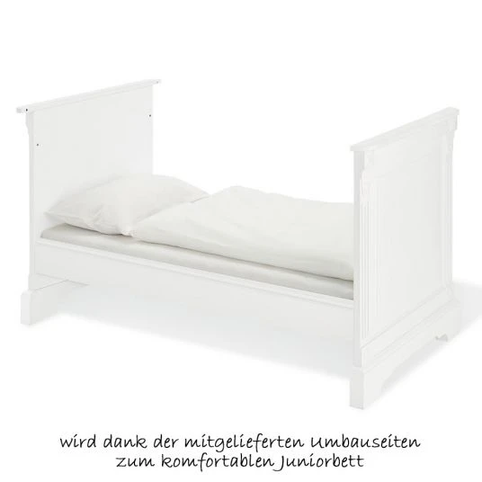 Pinolino Kinderzimmer Emilia mit 3-türigem Schrank, Bett, breiter Wickelkommode 6 Pinolino Kinderzimmer Emilia mit 3-türigem Schrank, Bett, breiter Wickelkommode – Bild 6