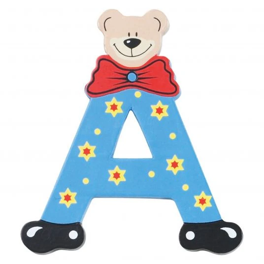 Playshoes Holzbuchstabe A - Bär 1 Playshoes Holzbuchstabe A - Bär