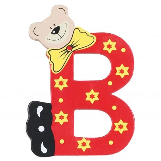 Playshoes Holzbuchstabe B - Bär 1 Playshoes Holzbuchstabe B - Bär