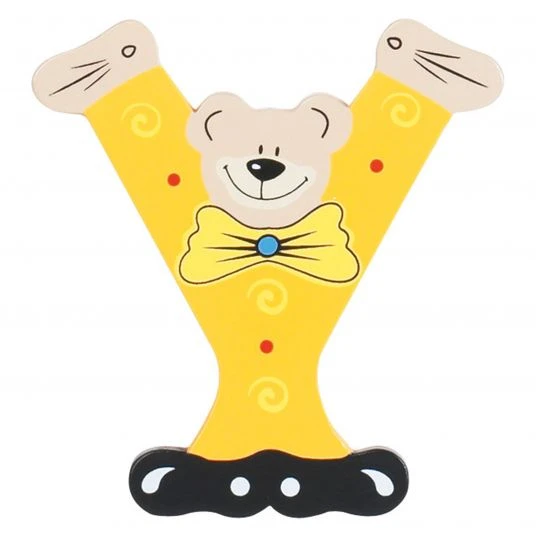 Playshoes Holzbuchstabe Y - Bär 1 Playshoes Holzbuchstabe Y - Bär