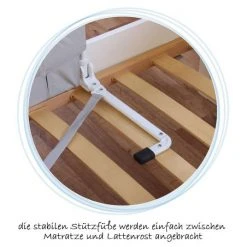 Reer Bettschutzgitter By My Side XL 150 cm - Weiß Grau -Wohnen & Schlafen Verkäufe reer bettschutzgitter by my side xl 150 cm weiss grau 45020 d4