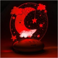 Reer Nachtlicht ColourLumy - Mond - Weiß / Grau 9 Reer Nachtlicht ColourLumy - Mond - Weiß / Grau -Wohnen & Schlafen Verkäufe reer nachtlicht colourlumy mond weiss grau 52121 d3