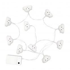 Reer Nachtlicht / Lichterkette Lumilu String Light - Cloud - Weiß