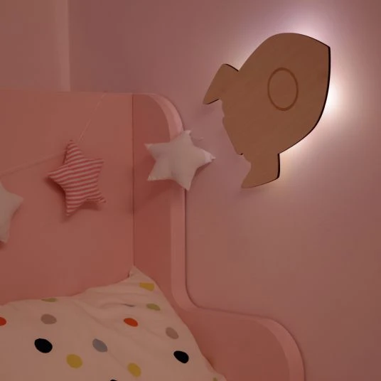 Reer Wand-Nachtlicht Lumilu Silhouette Light - Rocket 4 Reer Wand-Nachtlicht Lumilu Silhouette Light - Rocket – Bild 4